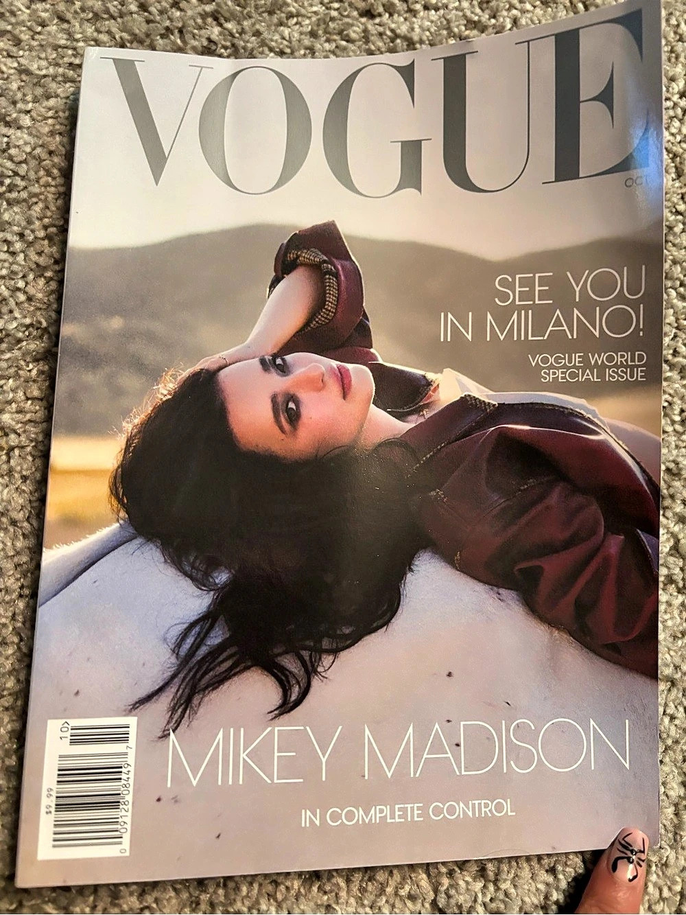 Vogue October 2026 Mikey Madison Cover